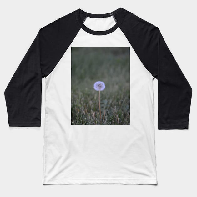 Puffball Baseball T-Shirt by tessiaphoto